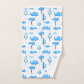 雪の木 バスタオルセット (ハンドタオル)