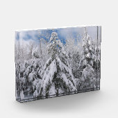 雪の木 フォトブロック (左)