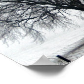 雪の木 ポスター (角)