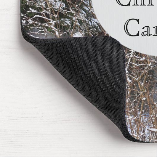 雪の木 マウスパッド (コーナー)