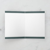 雪の木 – 雪を降らせる カード (内部)