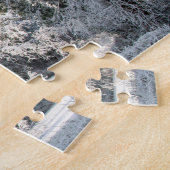 雪の木、252個ジグソーパズル ジグソーパズル (側面)