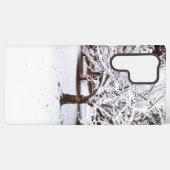 雪の木 SAMSUNG GALAXYケース (裏面横)
