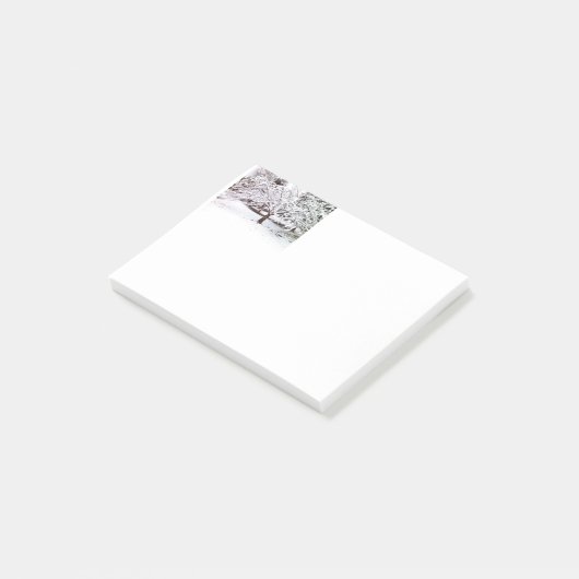 雪の木Post-Itメモ ポストイット (アングル)