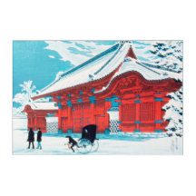 雪の本郷赤門（1926年）