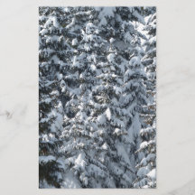 雪の松の木のテクスチャ