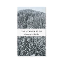 雪の松の木の山の範囲の北ミニマル欧