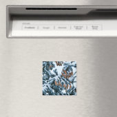 雪の松の磁石 マグネット (インサイチュ (食洗機))