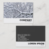 雪の枝 名刺 (正面/裏面)