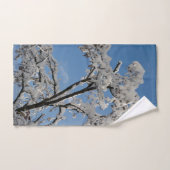 雪の枝#1 #winter #wall #art バスタオルセット (ハンドタオル)