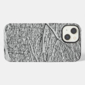雪の枝 iPhoneケース (裏面横)