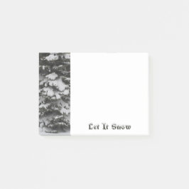 雪の枝Post-It®ノート ポストイット