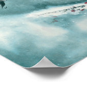 雪の梅 ポスター (角)