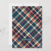 雪の森のクリスマスにブラッドハウンドすてきド犬 シーズンカード (裏面)