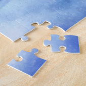 雪の森のクリスマスツリー ジグソーパズル (側面)