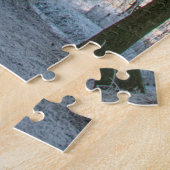 雪の森のパス冬、1014個ジグソーパズル ジグソーパズル (側面)