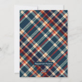 雪の森の森のぞきブルマスティフすてき シーズンカード (裏面)