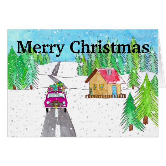 雪の森の車のカスタマイズ可能 (正面横)