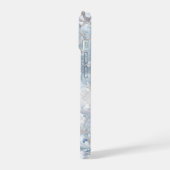 雪の森の静寂 フォンケース iPhone 15ケース (左側面)
