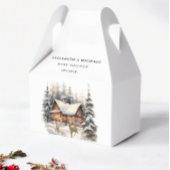 雪の森の鹿ベビー外は寒い フェイバーボックス