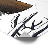 雪の森 ポスター (角)