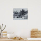 雪の森 ポスター (キッチン)