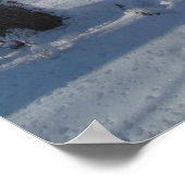 雪の森 ポスター (角)