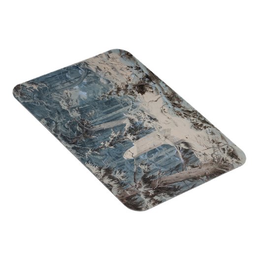 雪の森 マグネット (右側)