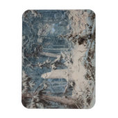 雪の森 マグネット (縦)