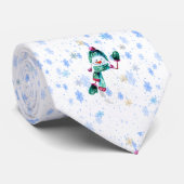 雪の楽しみ  ネクタイ (ロール)