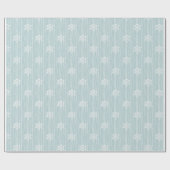 雪の模様 – クリスマスホリデー ラッピングペーパー (フラット)