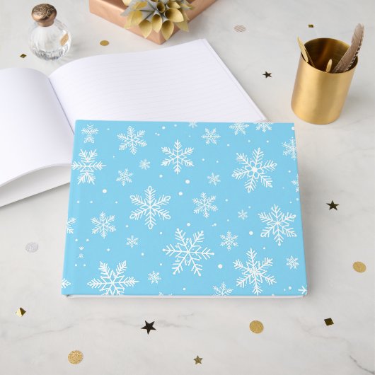 雪の歌 ゲストブック (正面見開き)