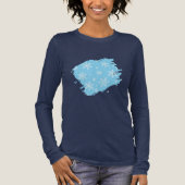 雪の歌 トライブレンドＴシャツ (正面)