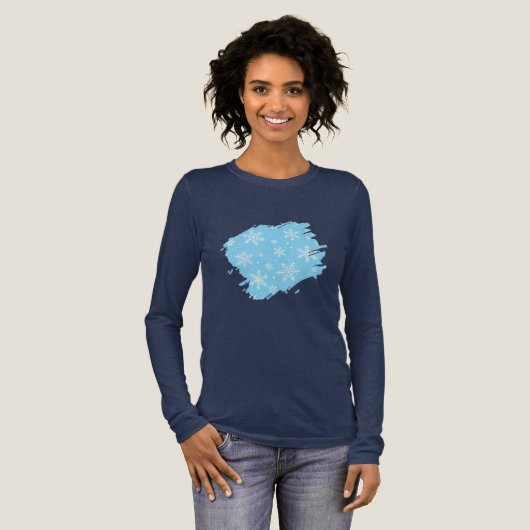 雪の歌 トライブレンドＴシャツ (正面全体)