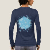 雪の歌 トライブレンドTシャツ (背面)
