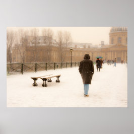 雪の歩く ポスター