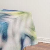 雪の水色の格言絵画 テーブルクロス (インサイチュ)