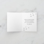 『雪の氷の降おもしろいるクリスマス』 シーズンカード (内部)