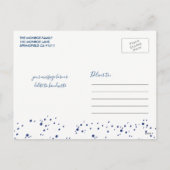 雪の泡クリスマスリース写真はがき シーズンポストカード (裏面)