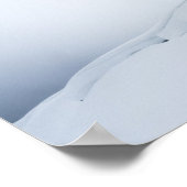 雪の流れ ポスター (角)