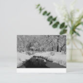 雪の流れ ポストカード (スタンド正面)