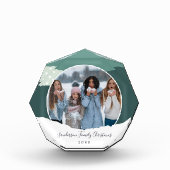 雪の流れ | 家族のクリスマスメモリ フォトブロック (正面)