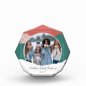 雪の流れ | 家族のクリスマスメモリ フォトブロック (正面)