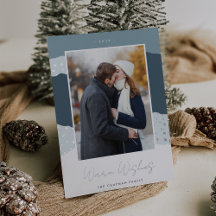 雪の流れ | Colorblock垂直方向の写真の暖かい願い