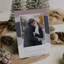 雪の流れ | Colorblock垂直方向の写真の暖かい願い