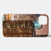 雪の滝はシカゴの夕べでスカイライン上 Case-Mate iPhoneケース (裏面 (横))