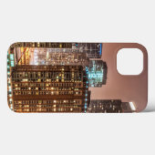 雪の滝はシカゴの夕べでスカイライン上 Case-Mate iPhoneケース (裏面 (横))