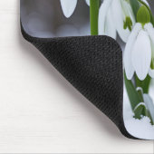 雪の滴 マウスパッド (コーナー)