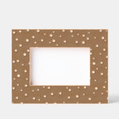 雪の点 レーザー彫刻フレーム (正面)