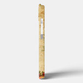 雪の父クリスマスとバラ&音楽 Case-Mate iPhoneケース (裏面 / 左)